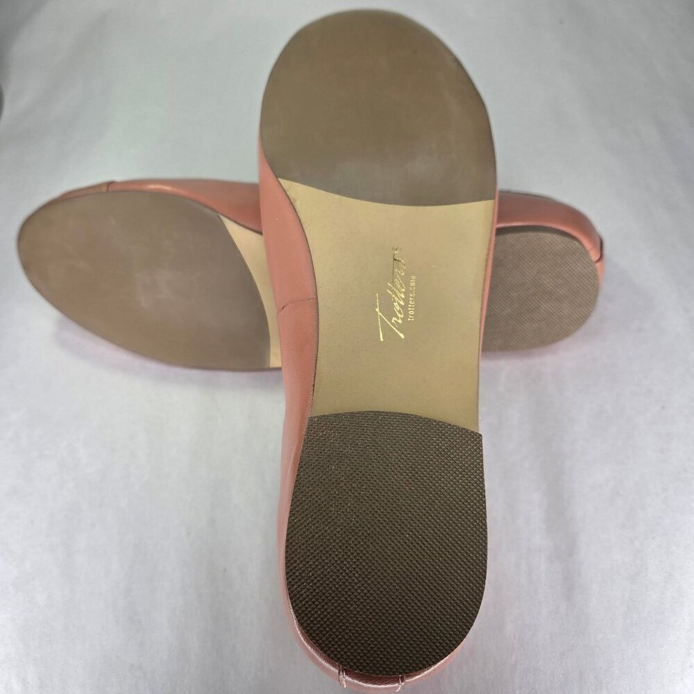 NWT Trotters Women's Clara Flats - Pale pink/champagne - Picture 5 of 7